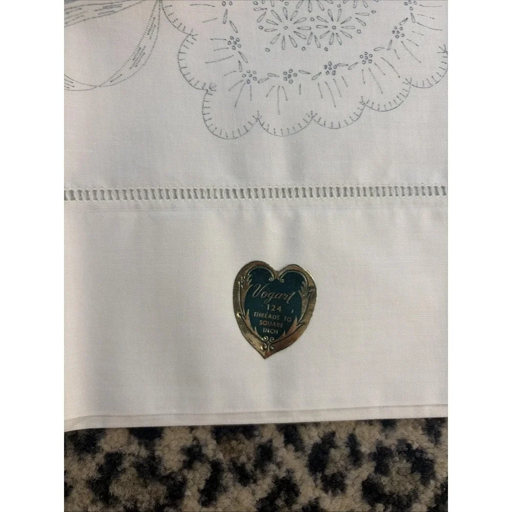 VTG Complete/ Incomplete Pillowcases & More- Thread & Scissors Linens Embroidery